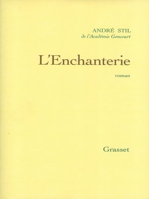 cover image of L'enchanterie